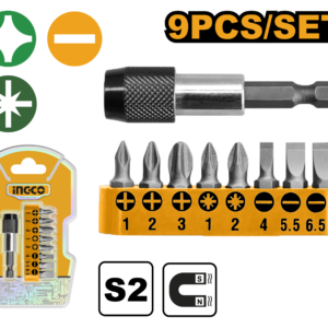 set de 9 pzs intercambiables puntas y portabits