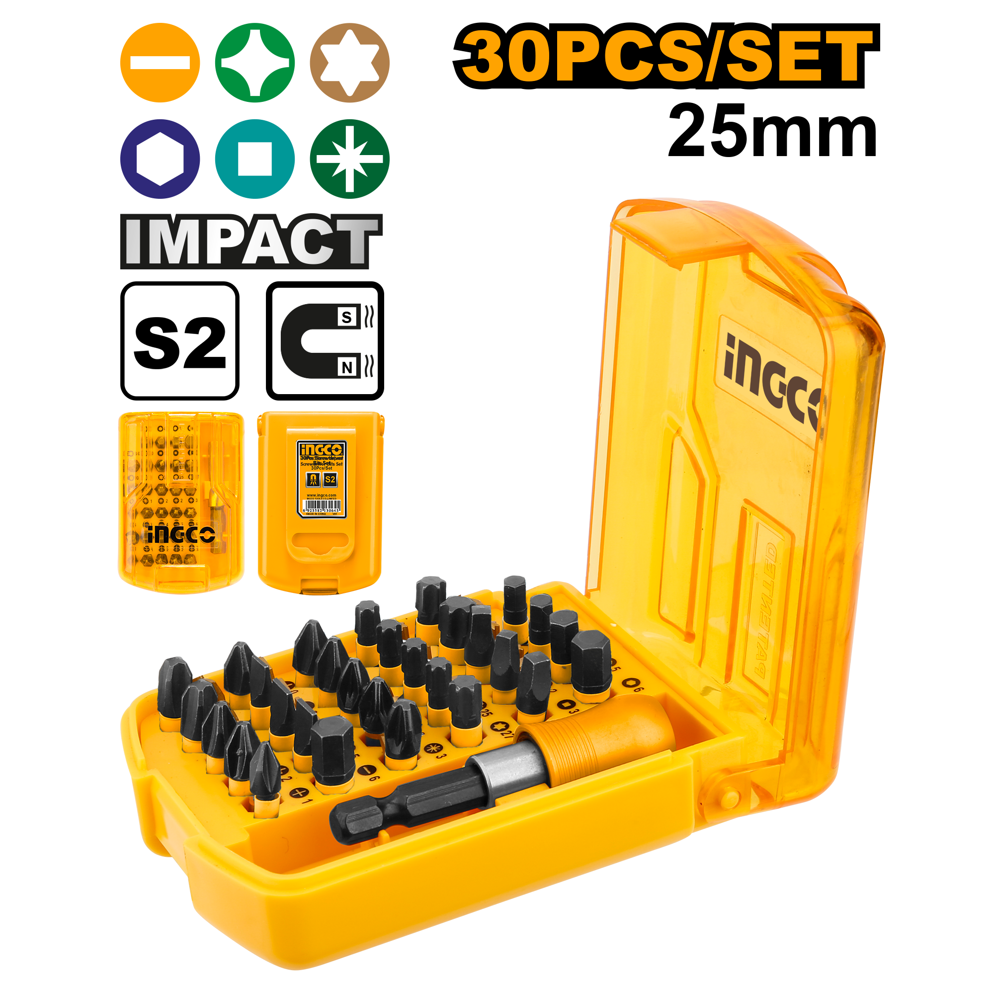 set de 30 pzs intercambiables puntas y portabits set de 30 pzs intercambiables puntas y portabits