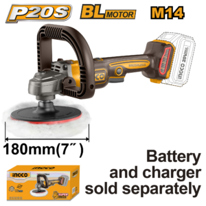 pulidora inalambrica brushless 7" 20v