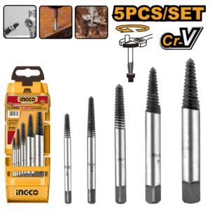 juego de extractores de tornillos 5pcs