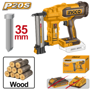 clavadora inalámbrica cal. 18 15 35mm p20s 20v