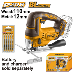 sierra caladora inalámbrica brushless 20v