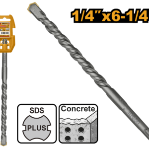 broca para percutor 1/4"x6 1/4"