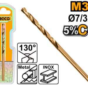 broca metálica baño titanio