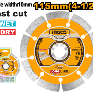 disco diamantado 115mm(4 1/2)