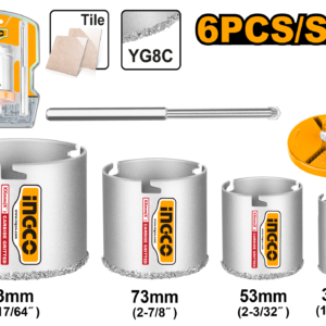 set de sierras copa de carburo