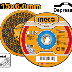 disco abrasivo 115x6.0mm