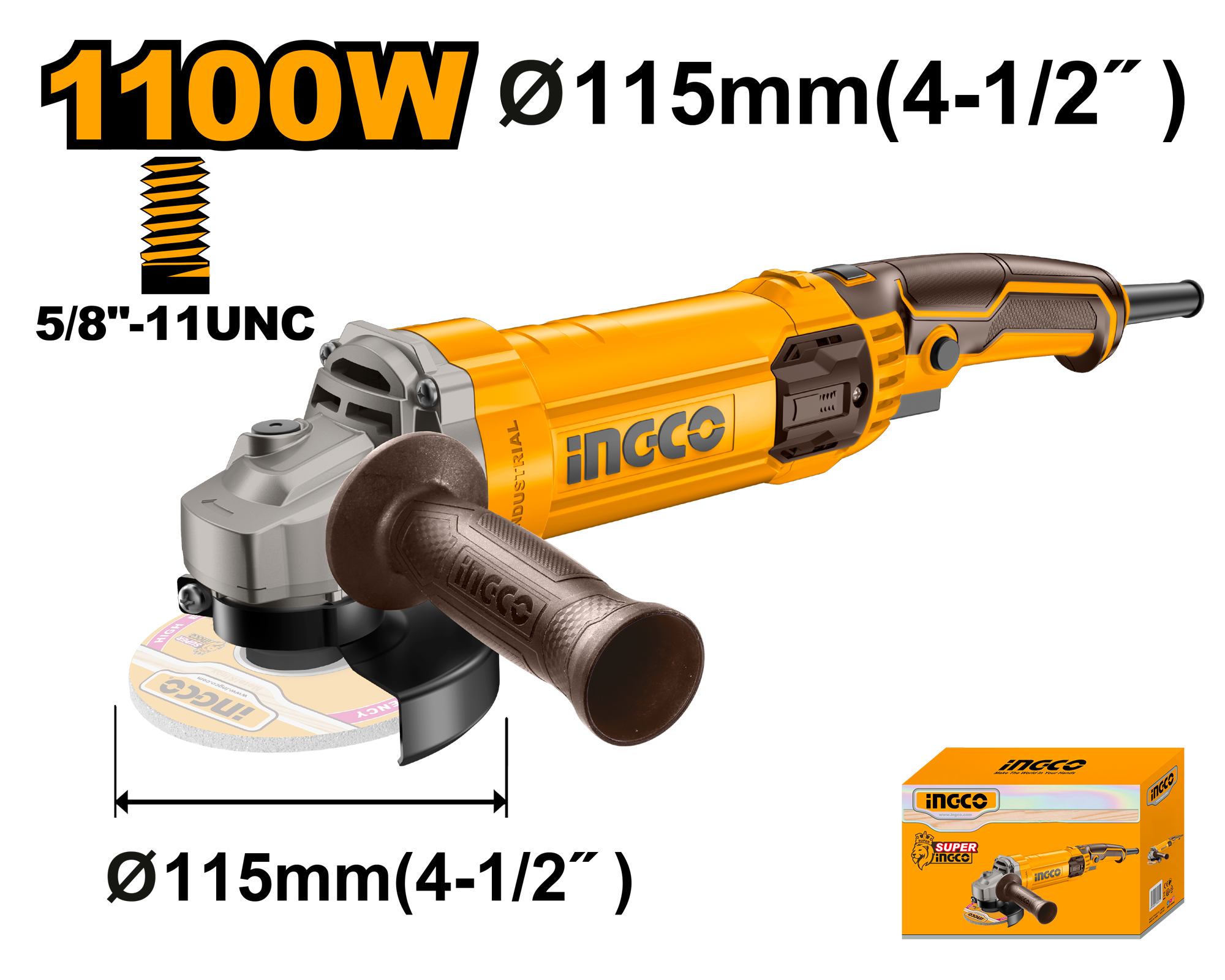 amoladora angular electrica 4 1/2" 1100w amoladora angular eléctrica 4 1/2" 1100w