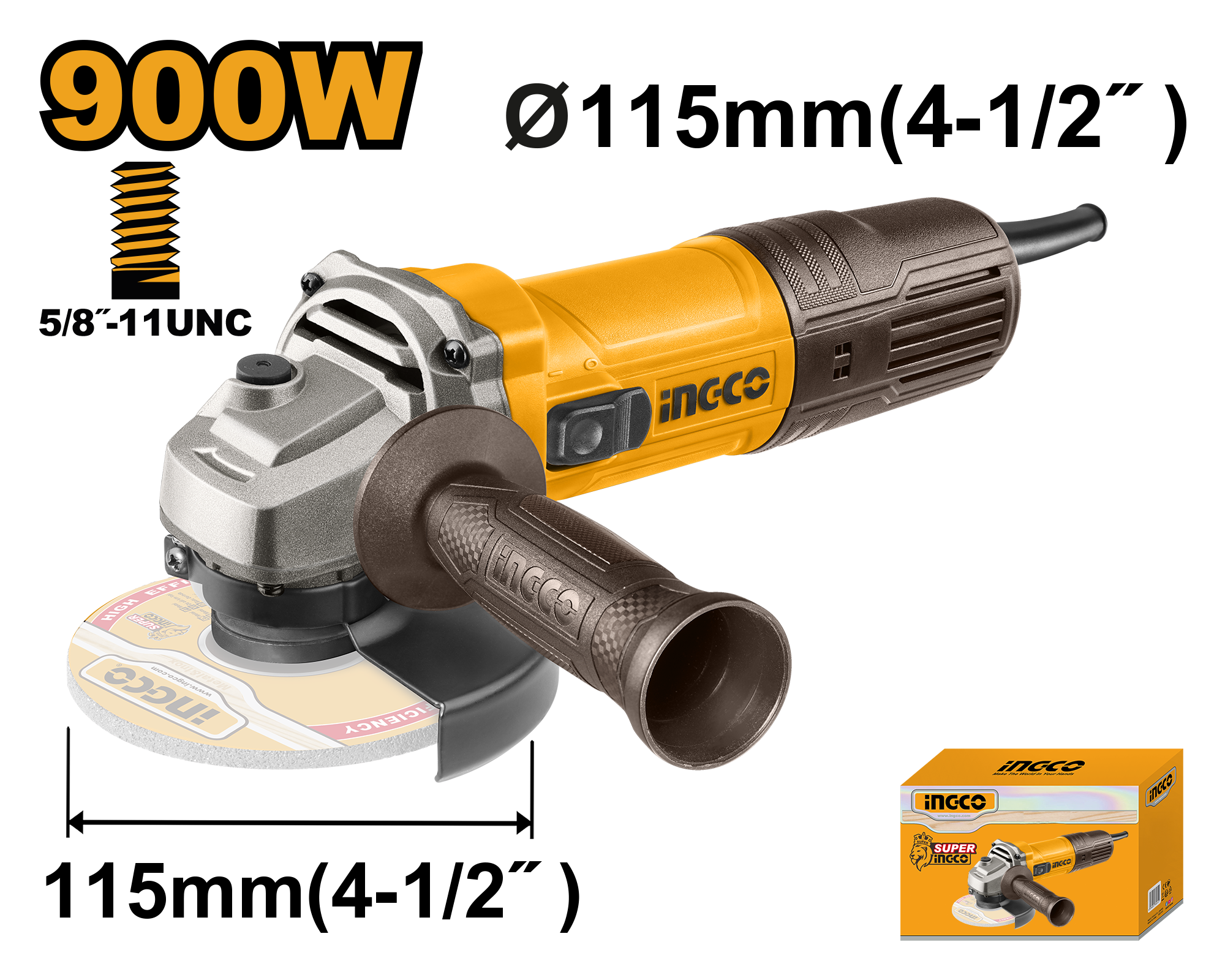 amoladora angular electrica 4 1/2" 900w amoladora angular eléctrica 4 1/2" 900w