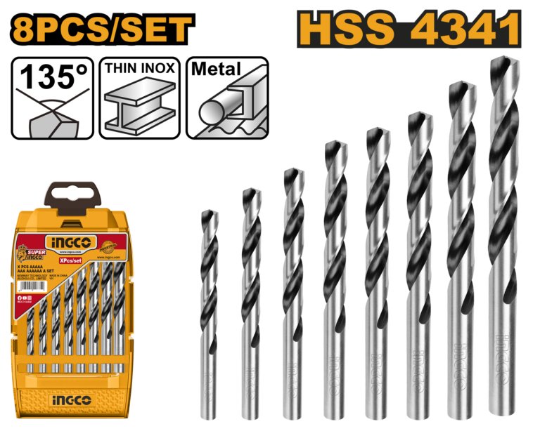 set de brocas metálicas