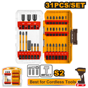 set de 31 pzs intercambiables puntas y portabits