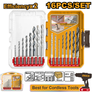 set de brocas multiples 16 pzs