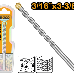 broca p/concreto 3/16"x3 3/8"