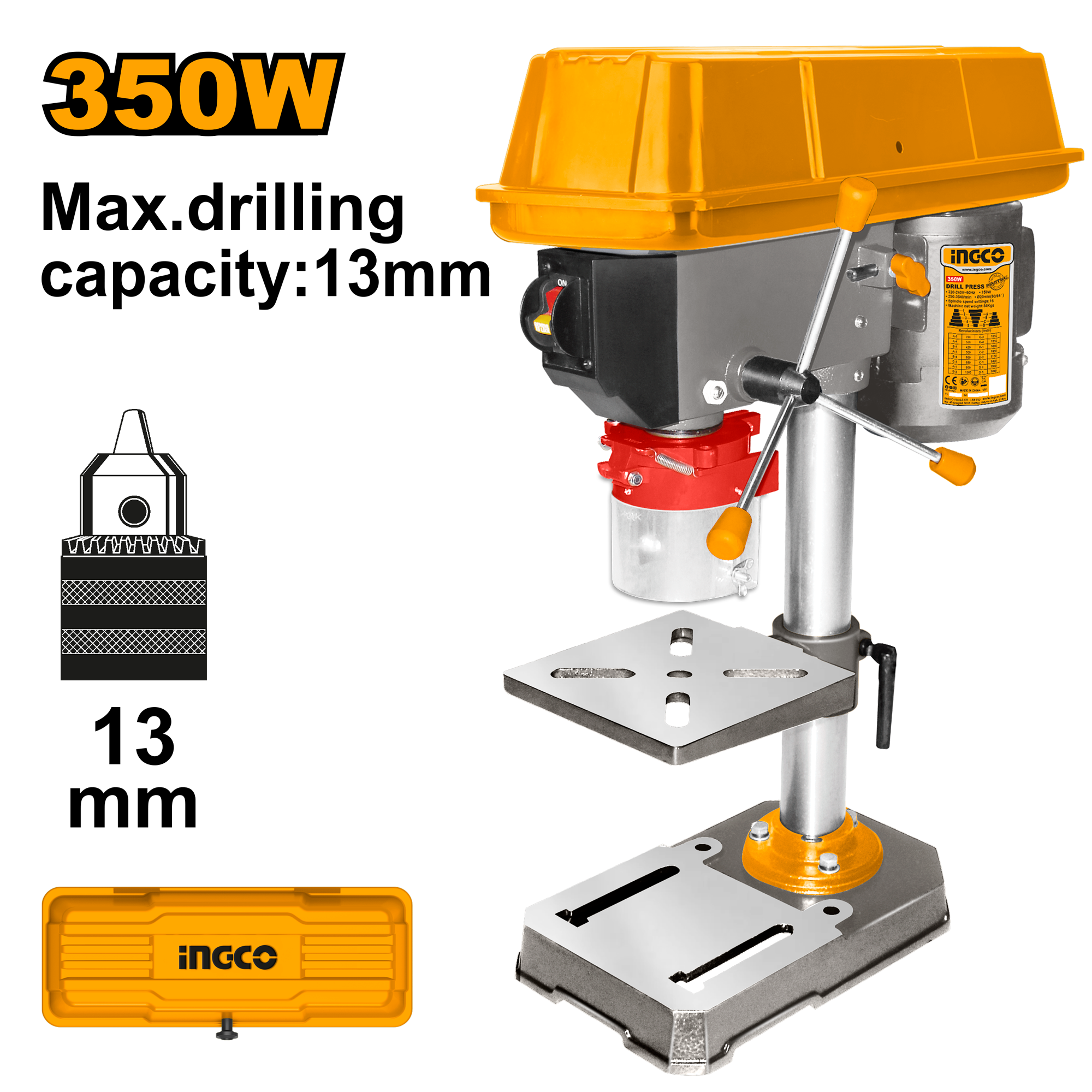 taladro electrico de banco 1/2" 350w taladro eléctrico de banco 1/2" 350w
