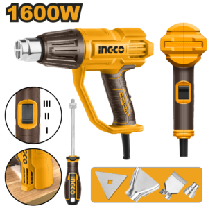 pistola de calor eléctrica 3 temperaturas (1600w)