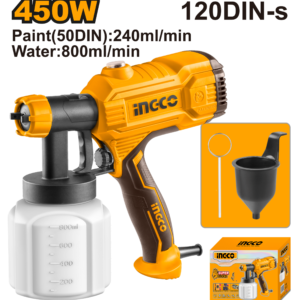 pistola eléctrica para pintar 450w 0.2bar 110 120v