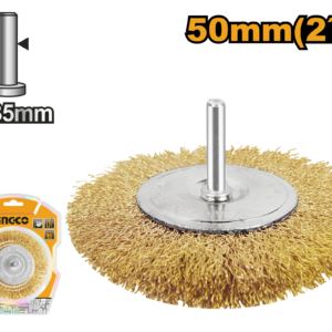 carda rueda de alambre