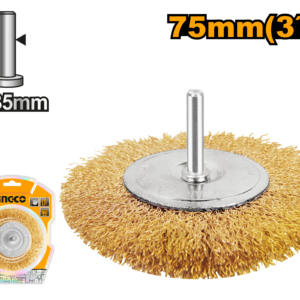 carda rueda de alambre