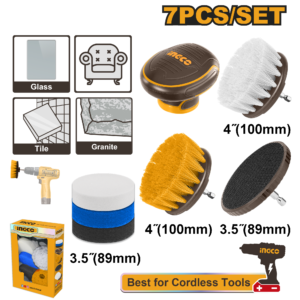 set de cepillos de limpieza